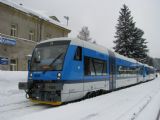 21.01.2012 - Kořenov: 840.013-7 + 840.011-1 odjíždí jako Os 16211 Liberec - Harrachov © PhDr. Zbyněk Zlinský