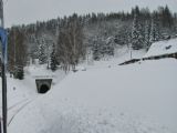 21.01.2012 - úsek Kořenov - Kořenov zast.: blíží se Polubenský tunel (foto z Os 16228) © PhDr. Zbyněk Zlinský