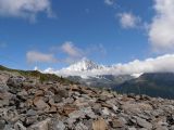 19.6.2011 - ... medzi nimi aj Zelená ihla (Aiguille Verte)... © Peter Žídek