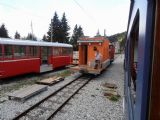 22.6.2011 - Križujeme so služobným vlakom (Col de Voza) © Peter Žídek