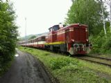 11.06.2005 - Tanvald: 715.001-4 (T 426.001) v čele zvláštního vlaku © Jan Kubeš