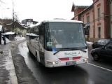 25.02.2012 - Tanvald: NAD za Os 16213 do Harrachova - jeden z autobusů odjíždí po Krkonošské ulici © PhDr. Zbyněk Zlinský