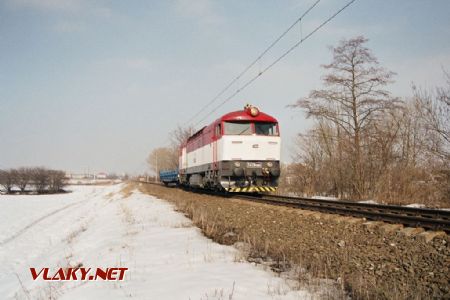 Mimořádnosti v provozu mezi Nezamyslicemi a Olomoucí let nedávných