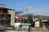 Slovensko zachvátili požiare, ktoré neobišli ani Gelnicu, 17.3, 2012, © Ing. Igor Molnár