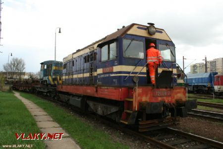 Upratovanie v košickom depe, 14.4. 2011, © Ing. Igor Molnár