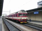 07.04.2012 - Brno hl.n.: 854.007-2 v čele Sp 1731 ''Hruškovice'' Brno hl.n. - Staré Město u Uh.Hrad. © PhDr. Zbyněk Zlinský