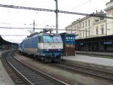 07.04.2012 - Brno hl.n.: 350.005-5 odjíždí v čele EC 274 ''Slovan'' Budapest-Keleti pu - Praha hl.n. © PhDr. Zbyněk Zlinský