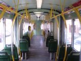 Řím: interiér modernizované tramvaje typu TAS ev.č. 7055 z roku 1948	4.3.2012	 © Jan Přikryl