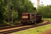 11.05.2012 - Řečany nad Labem: 742.199, posun na vlečce elektrárny Chvaletice © Jiří Řechka