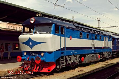 11.05.2012 - Praha Masarykovo n.: T 478.1002, protokolární vlak z Lužné u Rakovníka © Jiří Řechka