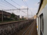 Řím: souběh železnice s dráhou do Giardinetti u zastávky Villini	5.3.2012	 © Jan Přikryl
