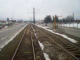 Sarajevo: naváděcí světla letiště Aliji Izetbegoviće v tělese tramvajové tratě u konečné Ilidža	9.3.2012	 © Jan Přikryl