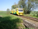 19.05.2011 - Skržice: 914 118-5 při prvním obratu ze Zborovic © Rostislav Kolmačka