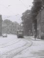 Liberec - dvojkoľajná trať sa zbieha do jednokoľajky - vpravo je vidieť návestidlo... 1979 © Petr Blatný