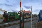 14.07.2012 - Kolínská řepařka: Maličko odbočíme, opět velmi dlouhý vlak, zatím s Káčou ©