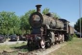 26.06.2012 - Lamezia Terme C., pomník parní lokomotivy nedaleko nádraží © Václav Vyskočil