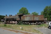 26.06.2012 - Lamezia Terme C., pomník parní lokomotivy nedaleko nádraží © Václav Vyskočil