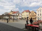 Cottbus/Chośebuz: celkový pohled na centrální náměstí Altmarkt/Stare wiki	. 19.4.2012 © 	Jiří Mazal