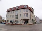 66	Stralsund: obytný dům na rohu Heilgeiststrasse a Wasserstrasse- apartmán od společnosti Sundapartments jsou okna ve 2. patře vlevo	. 20.4.2012 © 	Jiří Mazal