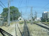 07.06.2012 - Hammam Lif: pomalu vjíždíme na kolej zatím ještě obsazenou jednotkou řady 28-01 100 na vlaku směr Tunis (foto z AE 10-5/56) © PhDr. Zbyněk Zlinský