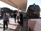 07.06.2012 - Gare de Tunis: 040-DK-89 se soupravou od OmnClim 1/6 Bizerte - Tunis a 060-DP-152 na DClim 8 Ghardimaou - Tunis © PhDr. Zbyněk Zlinský