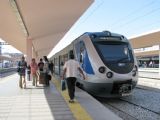 07.06.2012 - Gare de Tunis: jednotka EMU 9 odjede jako zrychlený vlak č. 137 Tunis - Erriadh © PhDr. Zbyněk Zlinský