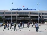 07.06.2012 - Tunis: průčelí staniční budovy z Place de Barcelone © PhDr. Zbyněk Zlinský