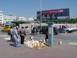 07.06.2012 - Tunis: Place de Barcelone - obchodně-dopravní ruch před nádražím © PhDr. Zbyněk Zlinský