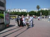 07.06.2012 - Tunis: Place de Barcelone - obchodně-dopravní ruch před nádražím © PhDr. Zbyněk Zlinský