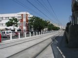 07.06.2012 - Tunis: trať linky 1 metra v Avenue de La Gare - směr Place de Barcelone © PhDr. Zbyněk Zlinský