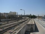 07.06.2012 - Tunis: z nádraží odcházejí tratě vlevo úzkorozchodné a vpravo normálněrozchodné - metro má také rozchod 1 435 mm © PhDr. Zbyněk Zlinský