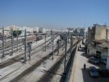 07.06.2012 - Tunis: převažující úzkorozchodná část Gare de Tunis z lávky © PhDr. Zbyněk Zlinský