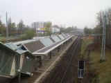 Rostock: celkový pohled na zastávku S-Bahnu Marienehe z roku 2000	. 21.4.2012 © 	Jan Přikryl