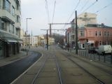 Rostock: celkový pohled na tramvajový uzel Doberaner Platz	. 21.4.2012 © 	Jan Přikryl