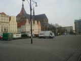 Rostock: rozsáhlé náměstí Neuer Markt na okraji centra s kostelem Marienkirche v pozadí	. 21.4.2012 © 	Jan Přikryl