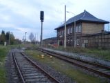 Zrušená jižní část nádraží Blankenberg(Meklenburg) navozuje atmosféru železnice v dobách NDR	. 21.4.2012 © 	Jan Přikryl