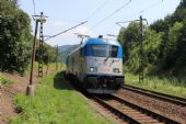 28.07.2012 - Bezpráví: 380.005-9 v čele Ex 570 ''Zdeněk Fibich'' Břeclav - Praha hl.n. © PhDr. Zbyněk Zlinský