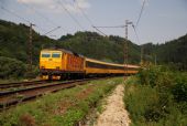 28.07.2012 - úsek Bezpráví - Brandýs nad Orlicí: 162.114-3 v čele IC 1010 ''RegioJet'' Havířov - Praha hl.n. © Radek Hořínek