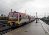 Jednotka radu 6341.006 MÁV ''Marfuša'' ako Os 5816 smer Somoskőújfalu v ŽST Hatvan, 07.05.2012 © Róbert Žilka