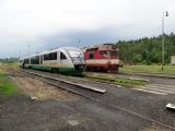 Rybniště, Desiro Vogtlandbahn a ř. 854 ČD, 5.7.2012 © Jiří Mazal