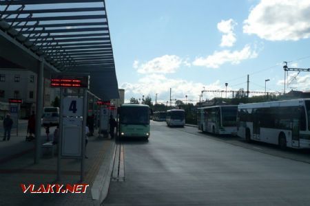 Sokolov, nový autobusový terminál, 8.7.2012 © Tomáš Kraus