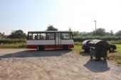 18.08.2012 - Pardubice-Rosice n.L.: historický autobus Avia Ikarus 553 ZD Kojčice na parkovišti za výpravní budovou © PhDr. Zbyněk Zlinský