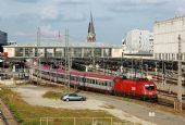 Taurus 1116.092 v čele vlaku IC 648 do Salzburgu, Wien Westbahnhof, 17.08.2012 © Lukáš Hučko