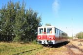 Vraciame sa domov, vchádzame do topoľčianskeho depa; 9.9.2012 © Miroslav Sekela