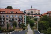 29.08.2012 - Mikulov: pohled na zámek cestou z nádraží © Radek Hořínek