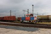 22.09.2012 - Nymburk: 708.012-0 posunuje v areálu opravny vozů ČD Cargo © PhDr. Zbyněk Zlinský