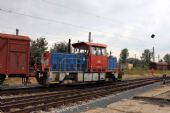 22.09.2012 - Nymburk: 708.012-0 posunuje v areálu opravny vozů ČD Cargo © PhDr. Zbyněk Zlinský