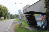 22.09.2012 - Nymburk: autobusová zastávka v ulici Poděbradské se jmenuje už nepatřičně: Lokomotivní depo © PhDr. Zbyněk Zlinský