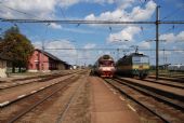 30.08.2012 - Jaroměř: 854.016, Sp1791 + 163.092, Os6217 © Radek Hořínek