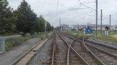 Karlsruhe: tramvajová smyčka Reitschulschlag u poslední zastávky linky S2 na území Karlsruhe	3.7.2012	 © Jan Přikryl